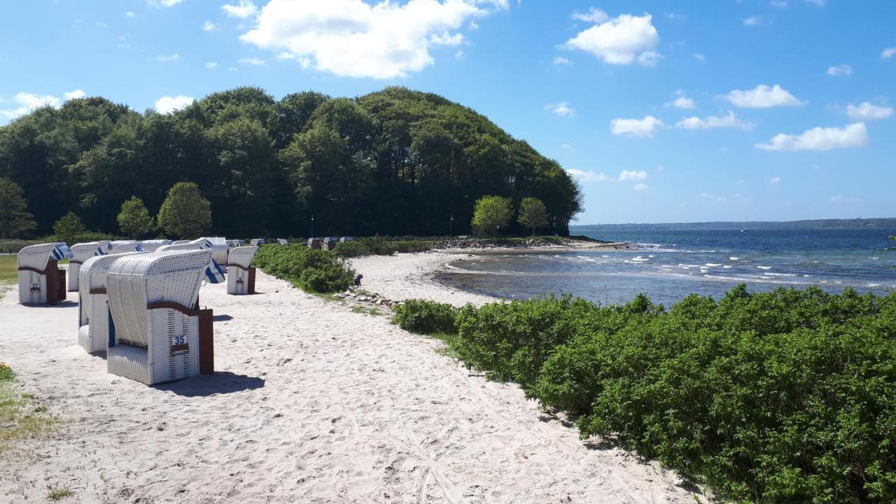 Ferienwohnung Sandwig 格吕克斯堡 外观 照片